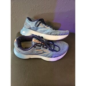 Brooks Womens Glycerin 20 1203691B478 Blue Running Shoes Sneakers Size 9.5 B